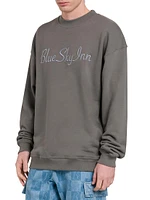 Logo-Embroidered Cotton Sweatshirt