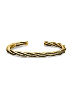 DY Helios Cuff Bracelet in 18K Yellow Gold