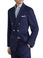 One and a Half Breasted Deconstructed Blazer