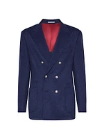 One and a Half Breasted Deconstructed Blazer