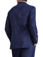 One and a Half Breasted Deconstructed Blazer