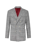 One and a Half Breasted Deconstructed Blazer