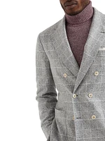 One and a Half Breasted Deconstructed Blazer