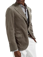 Sea Island Cotton Corduroy Deconstructed Blazer