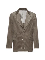 Sea Island Cotton Corduroy Deconstructed Blazer