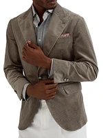 Sea Island Cotton Corduroy Deconstructed Blazer