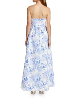 Isabeau Strapless Gown