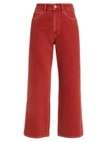 Taylor Wide-Leg Crop Jeans