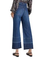 Taylor Wide-Leg Crop Jeans