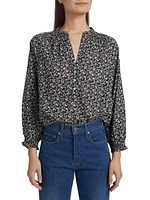 Pienza Floral Cotton Top