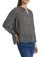 Pienza Floral Cotton Top