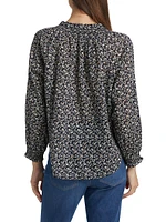 Pienza Floral Cotton Top