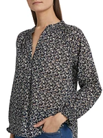 Pienza Floral Cotton Top