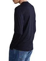 Lightweight Jersey T-Shirt with Contrast Detail