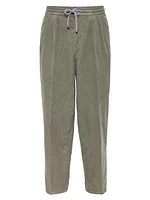 Garment Dyed Leisure Fit Trousers