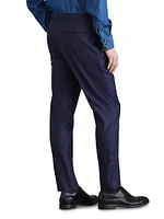 Cashmere Tuxedo Trousers with Pleats