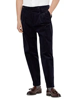 Leisure Fit Trousers with Double Pleats