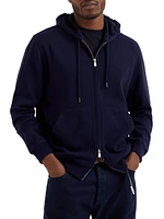 French Terry Double Cloth Hooded Sweatshirt