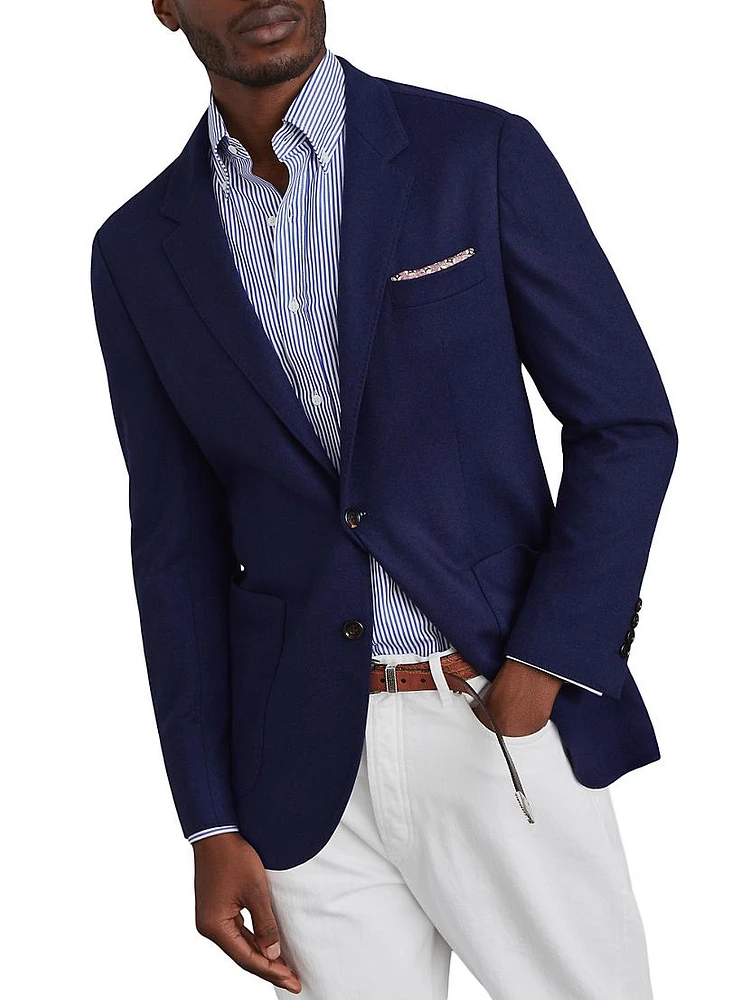 Cashmere Jersey Blazer