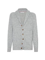 Moulin Cashmere Cardigan with Raglan Sleeves