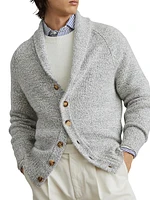 Moulin Cashmere Cardigan with Raglan Sleeves