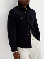 Lightweight Water Resistant Cashmere Overshirt