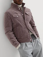 Corduroy Four Pocket Outerwear Jacket