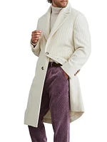 Cashmere Wide Wale Corduroy Coat