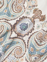 Venice Paisley Wide-Leg Pants