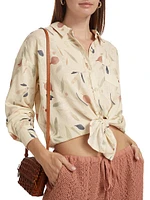 Suki Floral Long-Sleeve Shirt