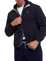 Bonded Nylon Reversible Outerwear Jacket