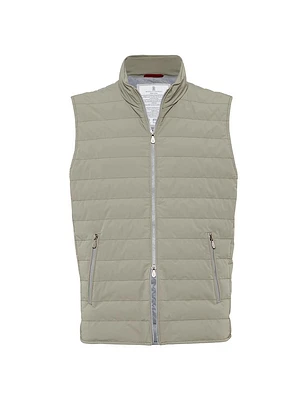 Bonded Taffeta Lightweight Down Vest