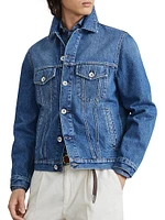 Denim Four Pocket Jacket