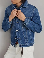 Denim Four Pocket Jacket