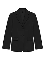 Slim-Fit Wool Blazer