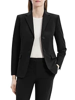 Slim-Fit Wool Blazer