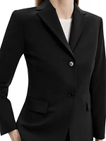 Slim-Fit Wool Blazer