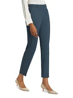 Treeca Classic Slim-Fit Trousers