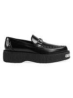 Damien Leather Creeper Loafers