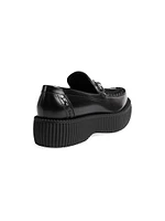 Damien Leather Creeper Loafers