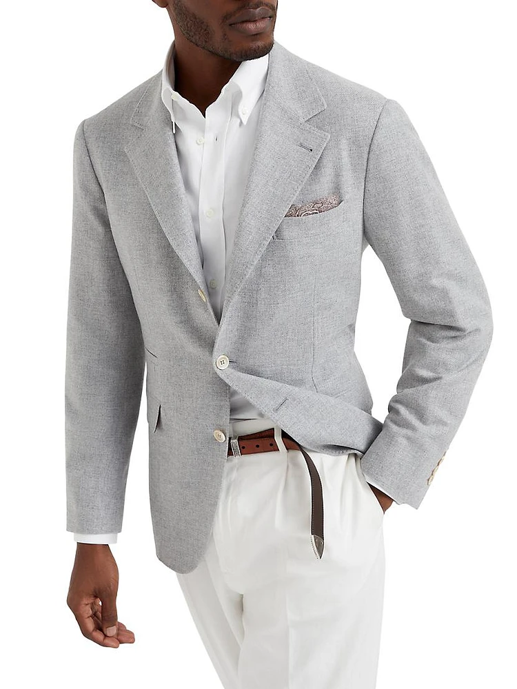 Wool, Silk and Cashmere Blazer