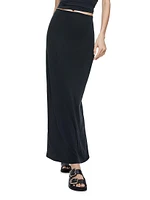 Agatha Jersey Maxi Skirt