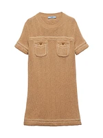 Cotton Crew-Neck Dress