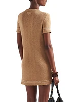 Cotton Crew-Neck Dress