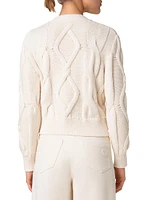 Chunky Cable-Knit Cardigan