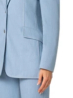 Stretch Denim Tailored Jacket