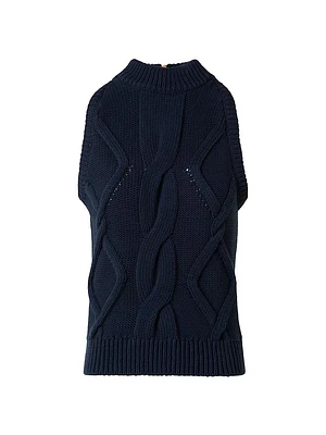 Chunky Cable-Knit Top