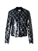 Sequined Bomber Jacket