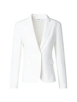 Viscose Jersey Tailored Blazer