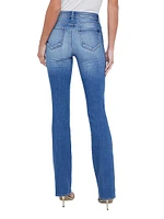 Selma Cotton Denim Boot-Cut Jeans